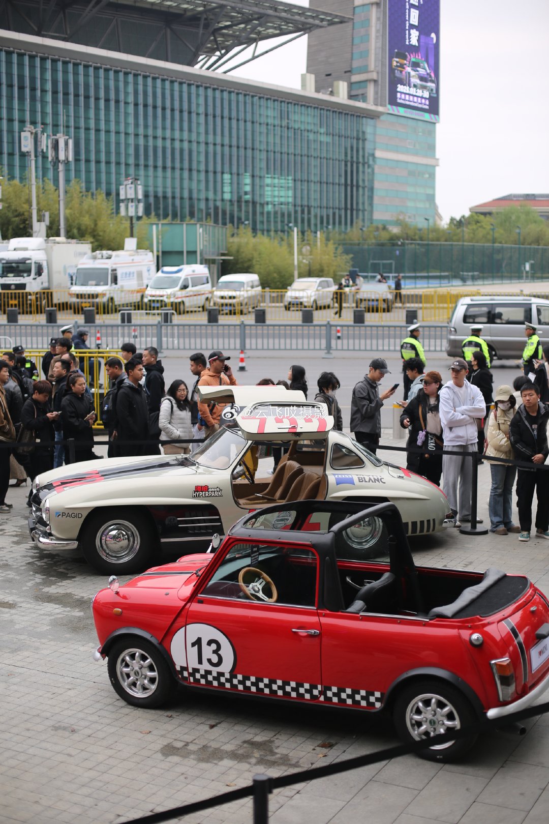 奔驰300SL，苏州GT Show。 ​
