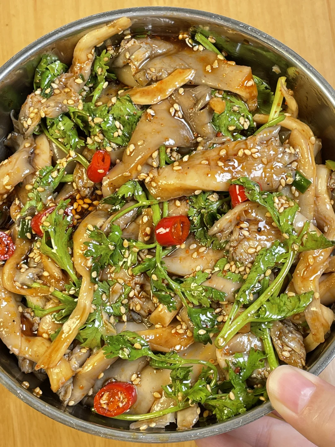 2块钱的快乐！拿肉都不换的酸辣香菇！