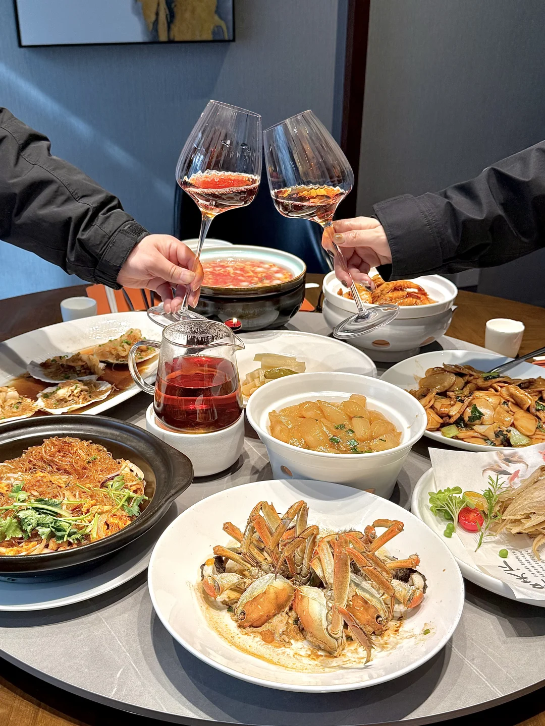 炸裂啊吃个饭像逛颐和园‼️