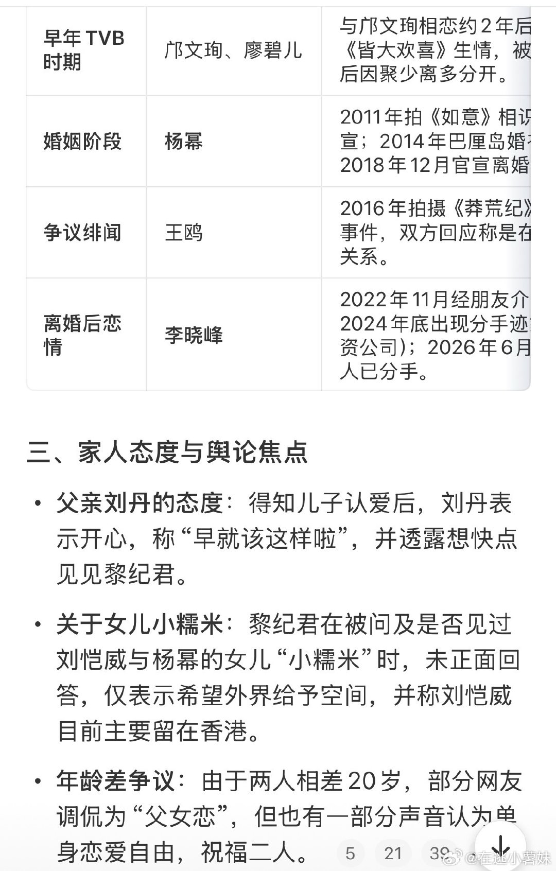 #刘恺威曾谈对杨幂的第一印象#好离谱两人都离婚那么久了刘恺威又谈了那么多天天把ym拉出来，刘恺威都52了又有新女友了，不过他离婚后好像没听说过他了是退圈了吗，每次听说他都是因为恋情 ​