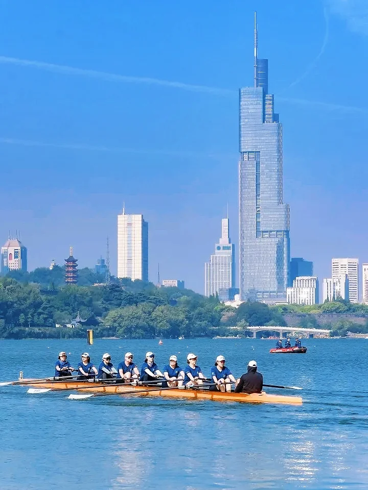 ⛵南京玄武湖周末整活！赛艇市集错过等一年