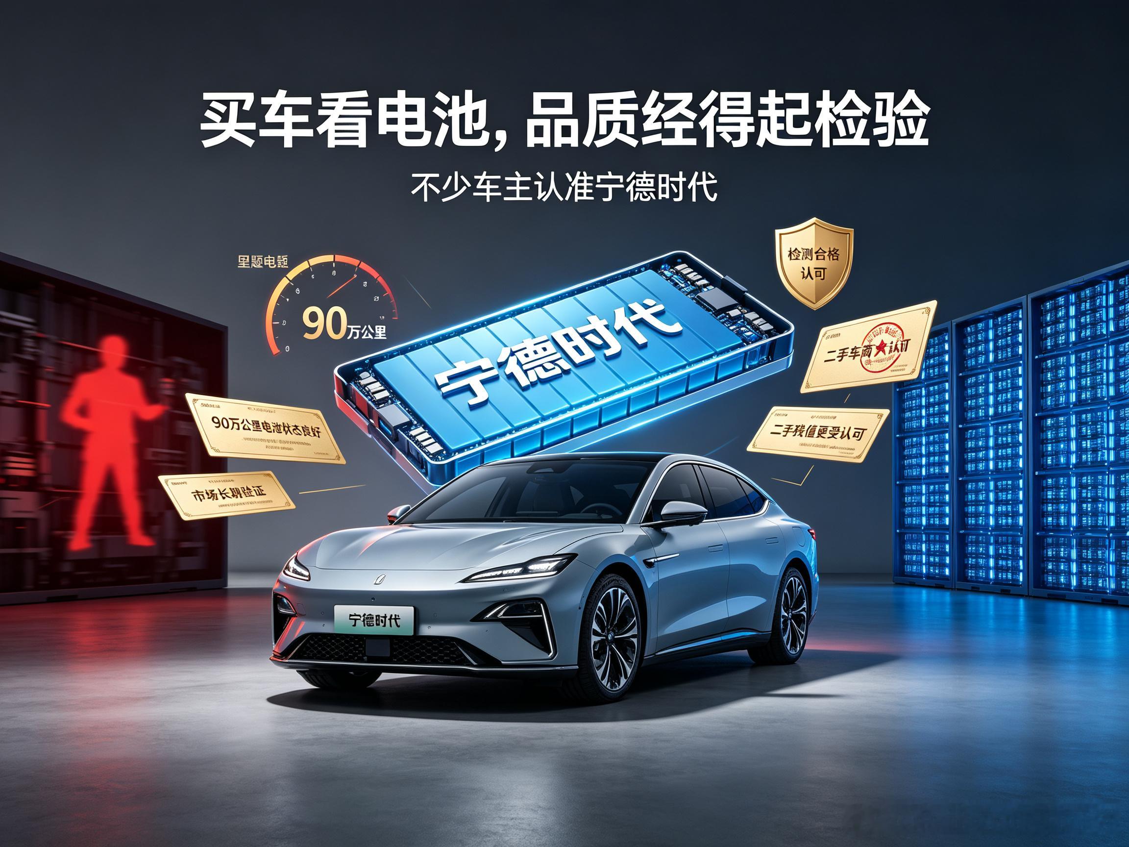 宁德品质我不许任何人忤逆你

同样是新能源电车，差距却天差地别。不少车主遭遇电池两年就续航跳水、电芯鼓包、车辆趴窝，不仅维修耗费大量金钱精力，更存在安全隐患。如今买车选电池仿佛开盲盒，运气好坏全靠碰。

不少车主直言，非宁德时代电池不考虑。部分门店拿宁德时代做引流，没能给到对应电池的 ​