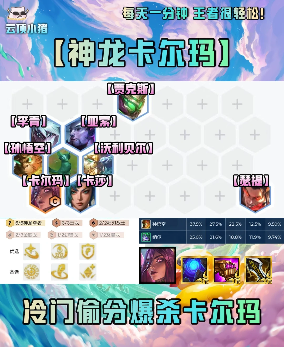 冷门最强赌狗！爆杀流神龙卡尔玛！