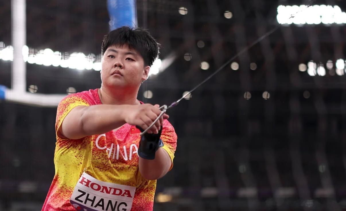19岁中国小将张家乐首夺钻石联赛女子链球冠军！ ​​​