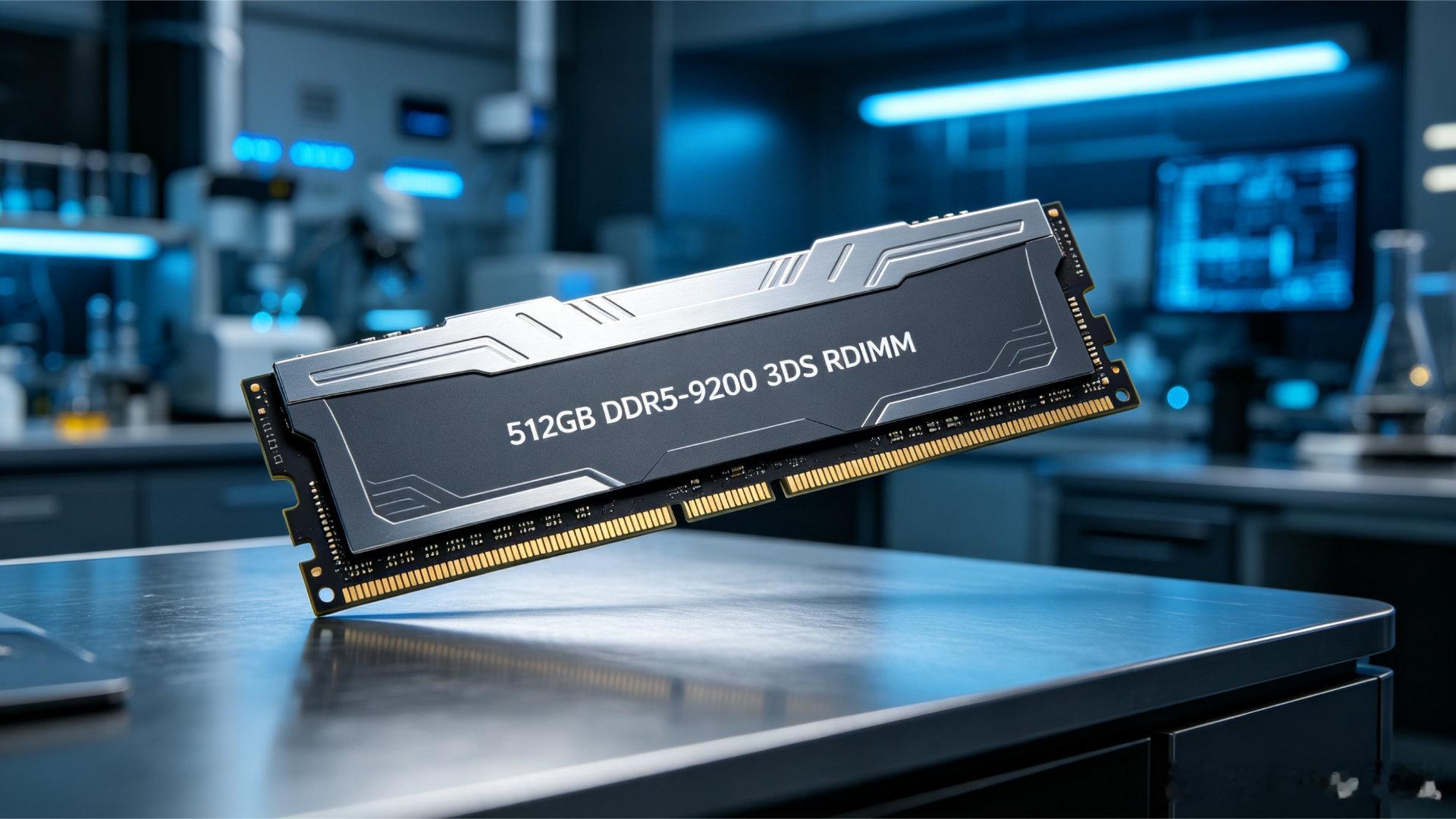 美光演示全球首款512GB DDR5‑9200 3DS RDIMM服务器内存（9月15日官宣）
 
⚠️仅服务器企业级内存，不面向消费级台式机/笔记本；目前为原型演示，2027年下半年才会量产。
 
📋核心参数
 
- 规格：512GB DDR5‑9200 3DS RDIMM（寄存器型服务器内存）
​
- 速率：最高 9200 MT/s
​
- 技术：TSV硅通孔 ​