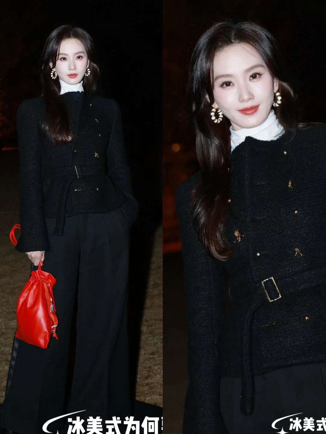 刘诗诗今日活动造型，气质愈发利落！