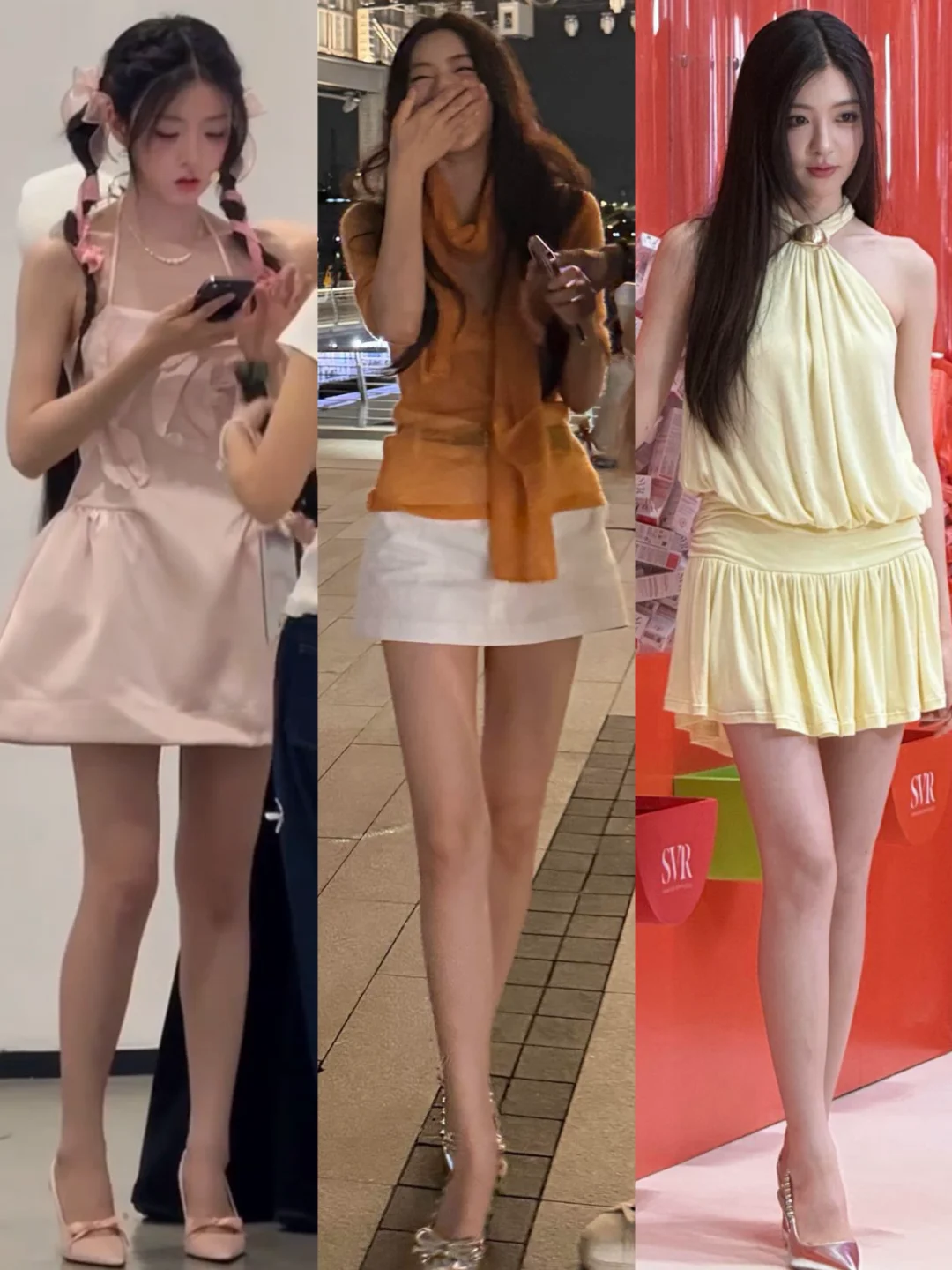 每次偶遇都出圈‼️柳柳真是魅魔身材来的👏