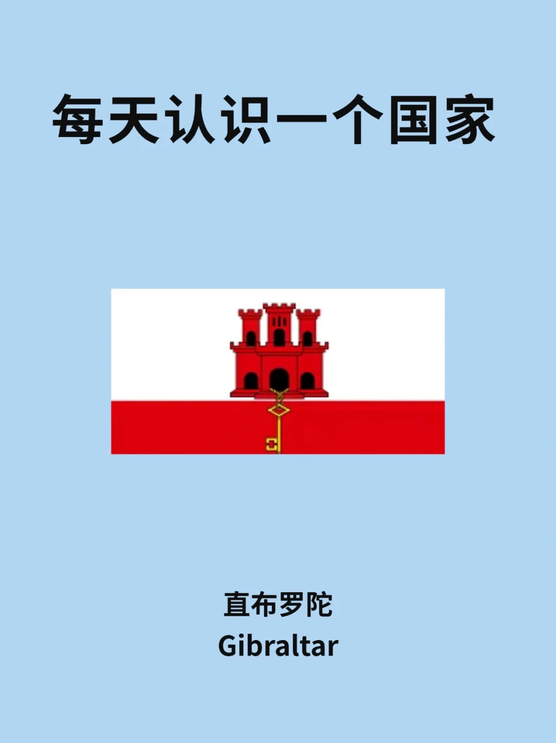 每天认识一个国家—直布罗陀🇬🇮