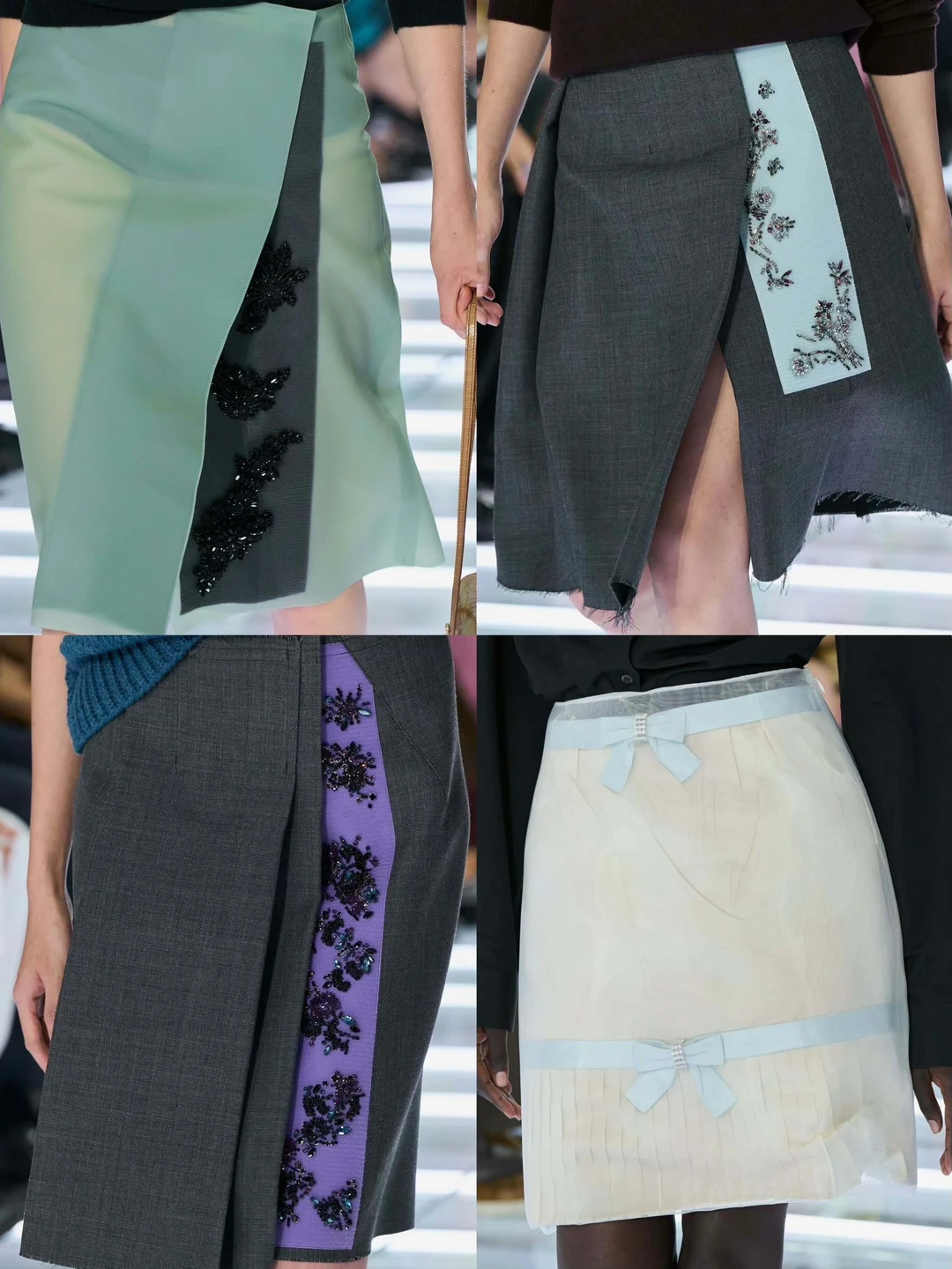 Prada 27SS｜把半裙穿成衣橱里的“万能公式”