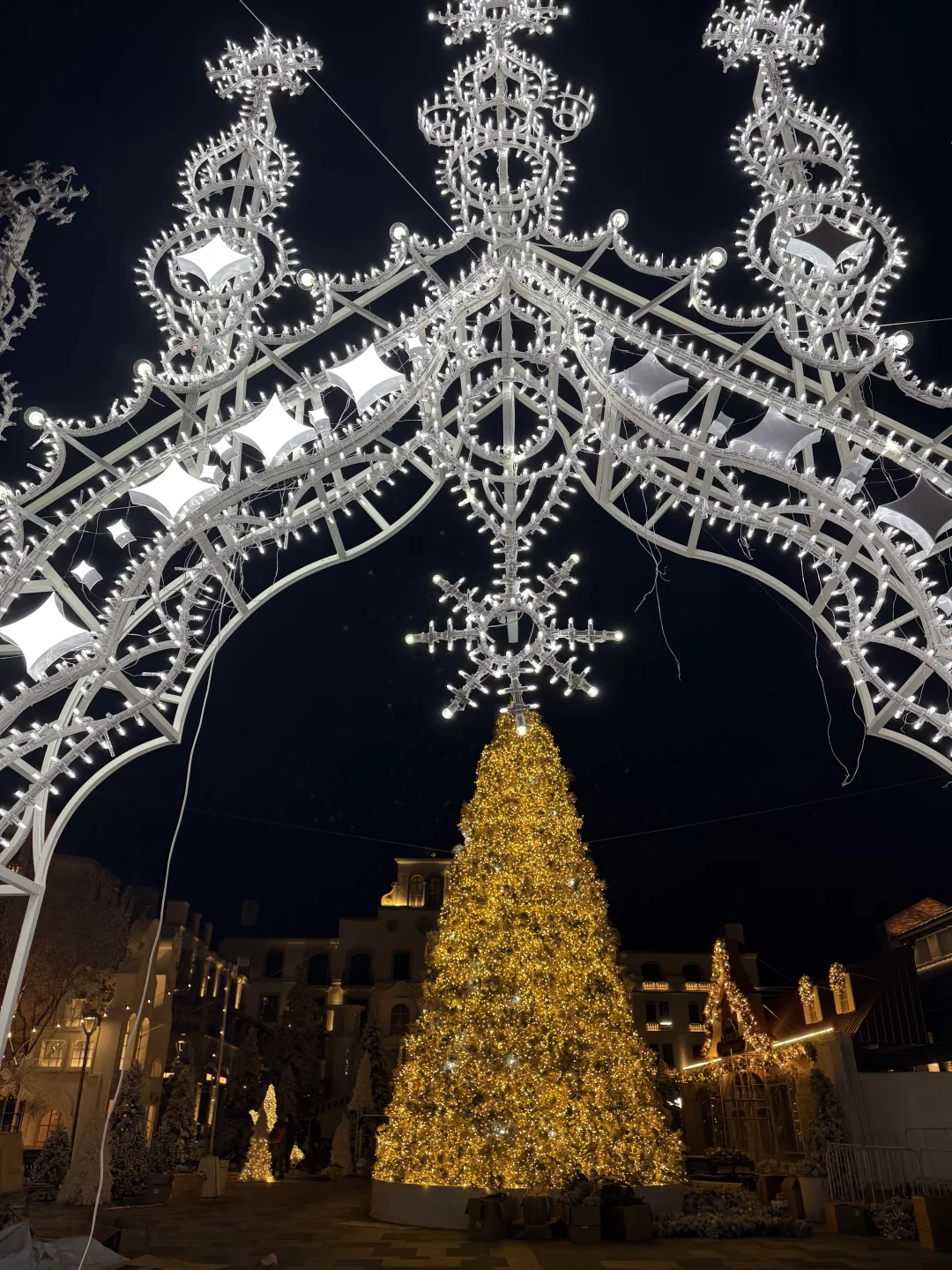 11.22日实况，阿那亚的圣诞氛围感来啦！！！