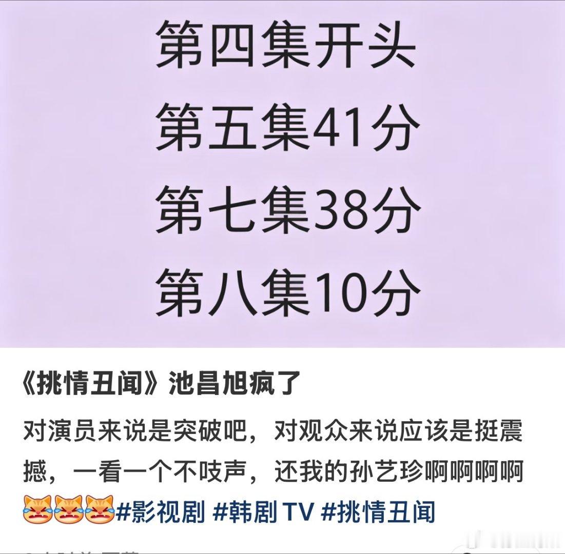 #挑情丑闻 全裸##热搜 池昌旭林珍娜
韩剧 19🈲📺《挑情丑闻》
有免费分享，需要宝贝们私信滴滴，快来看吧。有些片段已经看好几遍了。 ​