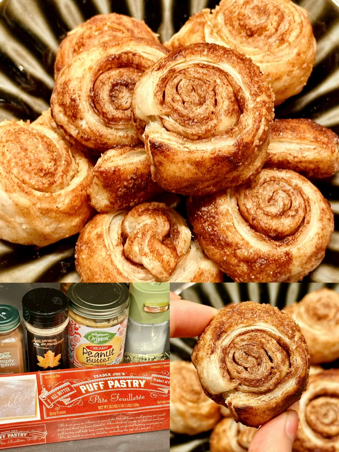 缺德舅酥皮版迷你肉桂卷🍞小小身材美味翻倍