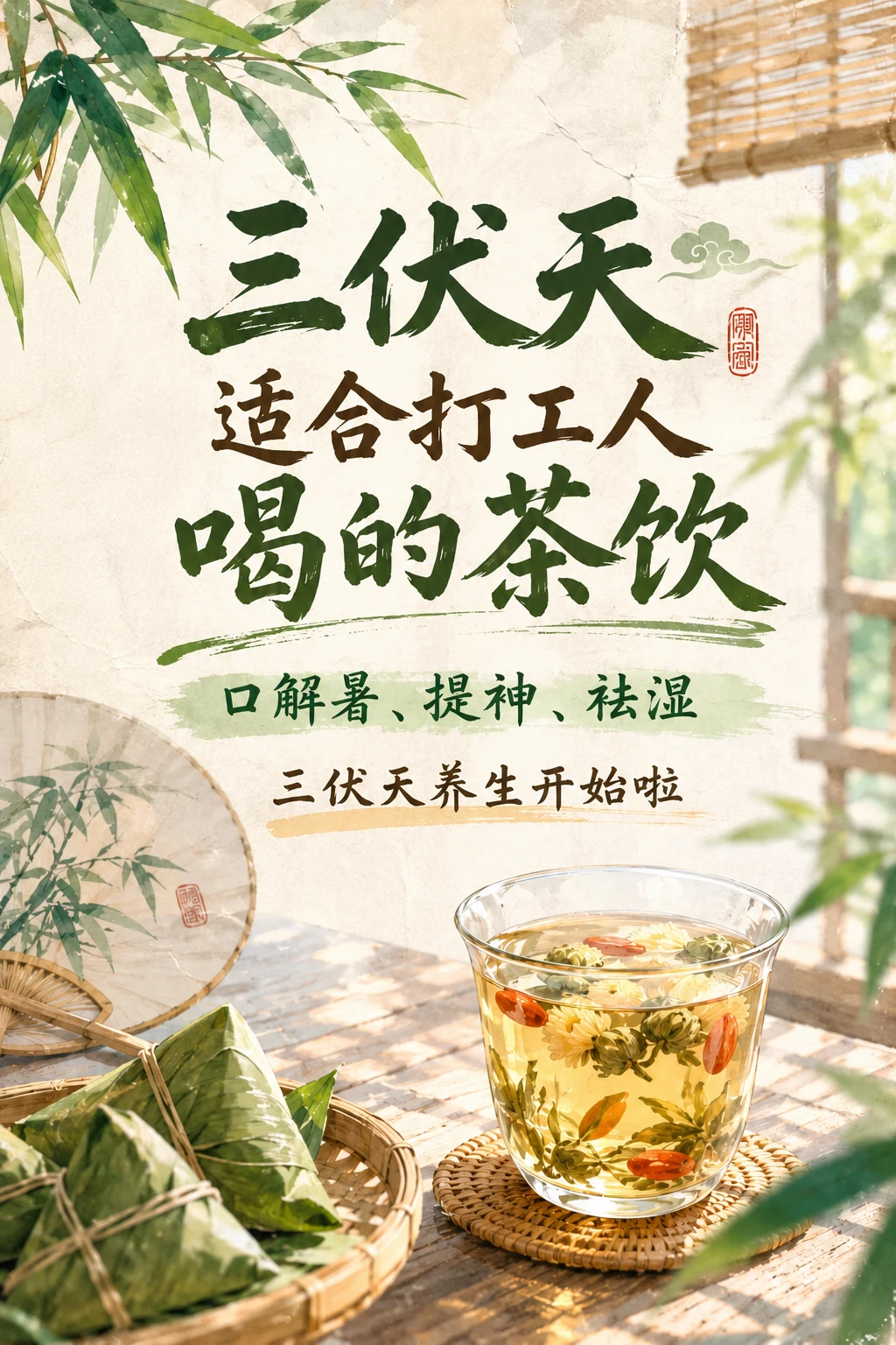 三伏天适合打工人的茶饮，你喝对了吗？