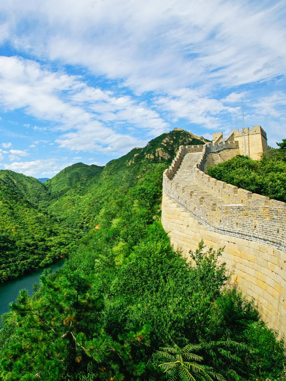 北京‼️🉑乘船游长城，为啥不宣传‼️糊涂啊‼️