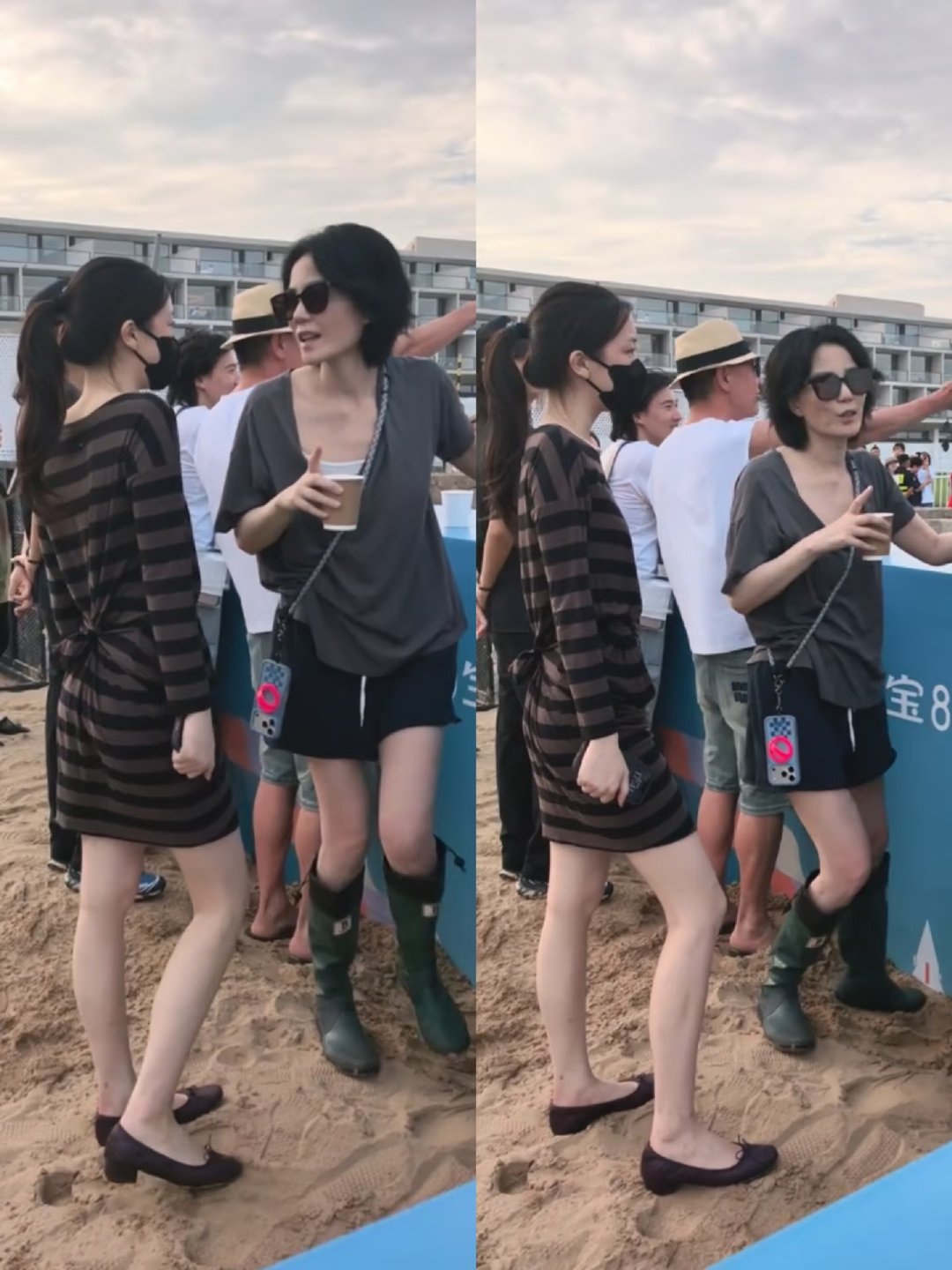 李嫣身材气质和王菲好像…… ​