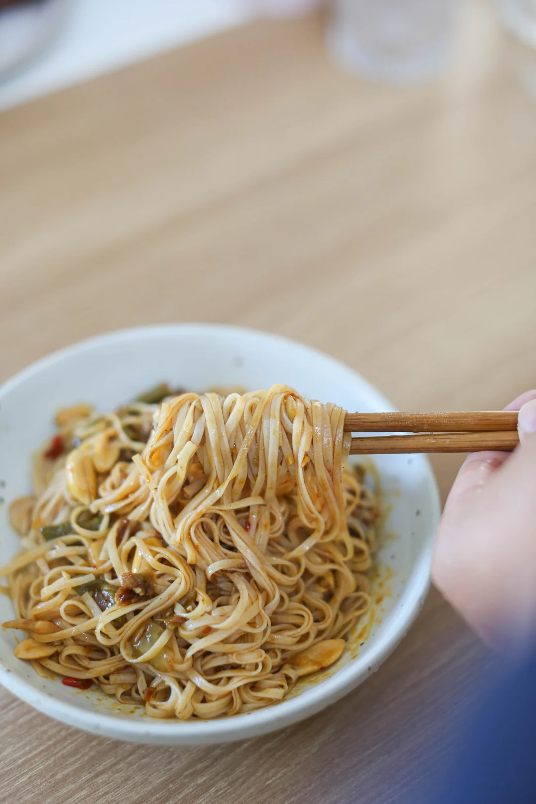 10分钟做好双椒拌米粉（363）爽滑筋道弹牙