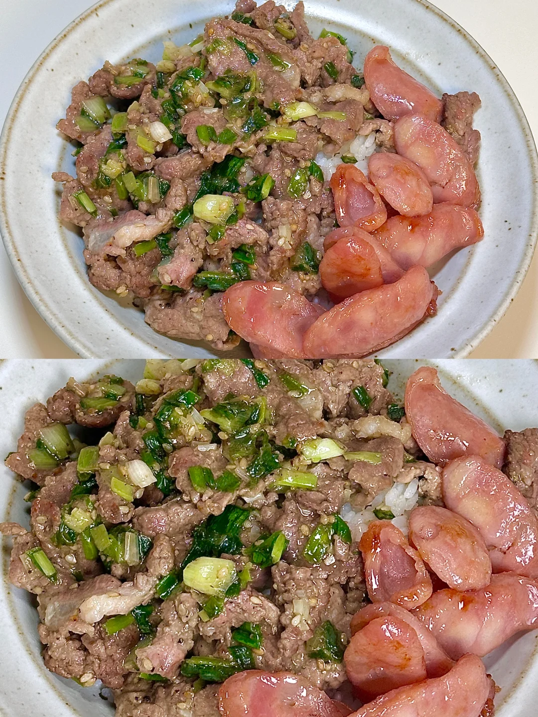 一定要试试这碗盐葱牛肉盖饭 简单好吃