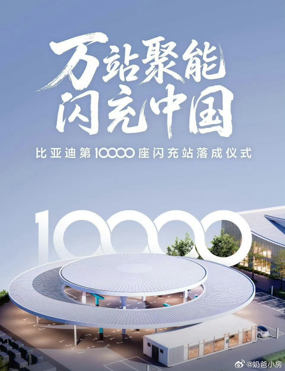 #比亚迪第1万座汽车闪充站明日落成#
不知道各位比亚迪、腾势、方程豹的车主，闪充体验如何？分布情况，有多少还在 4s 店内，坏桩多不多，排队严不严重等等，欢迎各位真实车主分享[馋嘴] ​