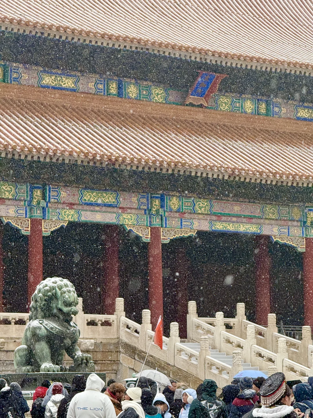 12.12实况！此刻故宫下雪的杀伤力！！！😭😭