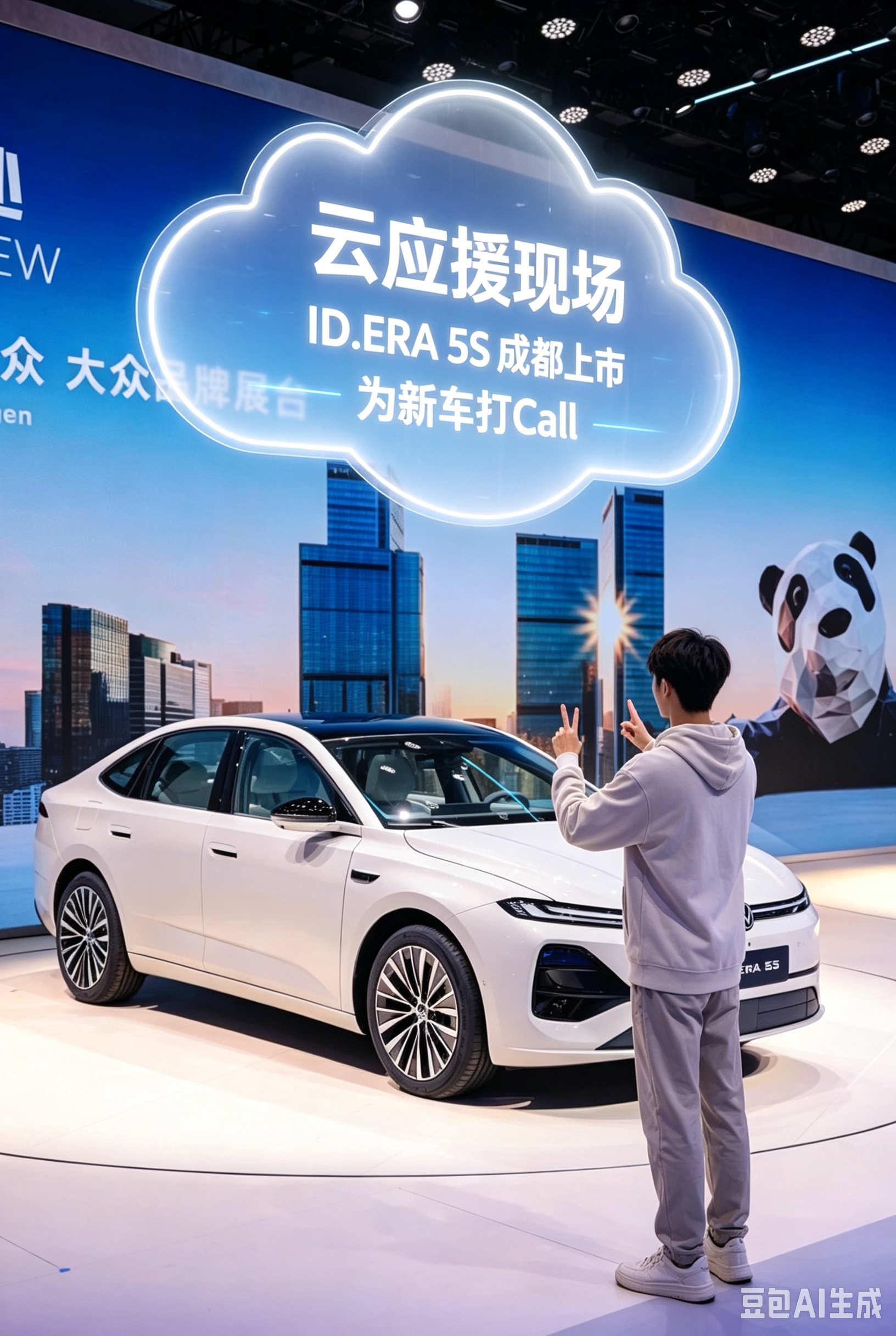 2026成都车展火热启幕，上汽大众携7款新能源产品集体登场。ID.ERA家族迎来四车齐聚，“超级大众”全面落地，ID.ERA 5S正式上市，ID.ERA 8X、ID.ERA 5X同步亮相。奥迪品牌也带来奥迪E7X先锋quattro热爱版、E5 Sportback星钻