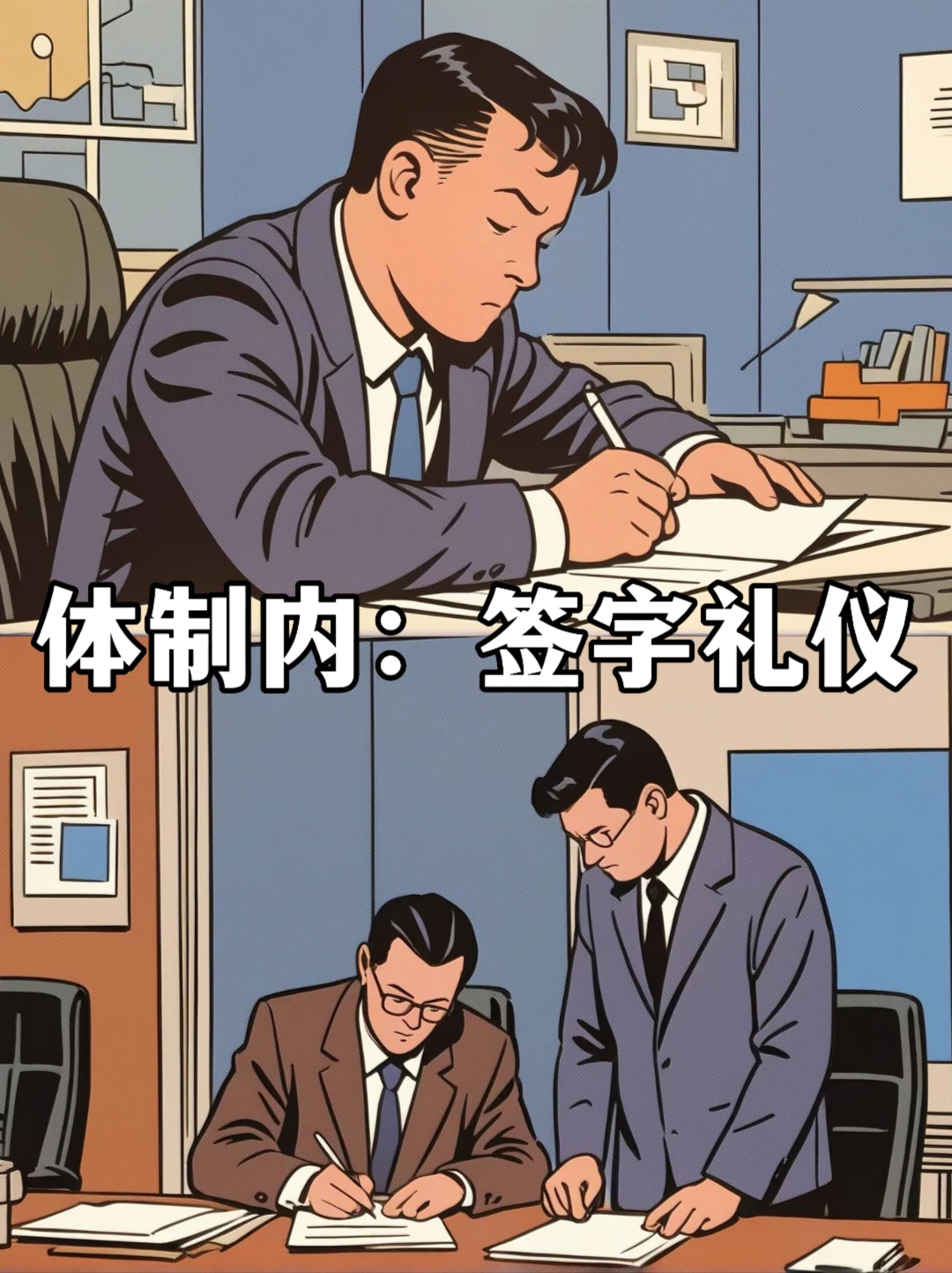 体制内：签字礼仪