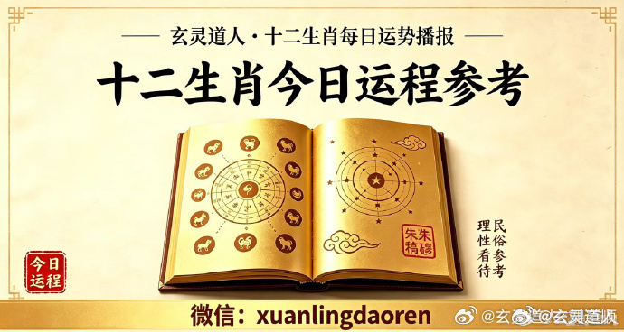 2026年8月23日十二生肖每日运势早知道#玄灵道人# # 识人术 # 
小运播报：2026年8月23日，星期天，农历七月十一（丙午年丙申月己巳日）
特吉生肖：鸡、猴、牛
次吉生肖：羊、龙、马
今日带衰：鼠、虎、猪
财神位：正北     福神位：正南

喜神位：东北     生门位：正西
今日日子：今日收日
宜：嫁娶 祭 ​