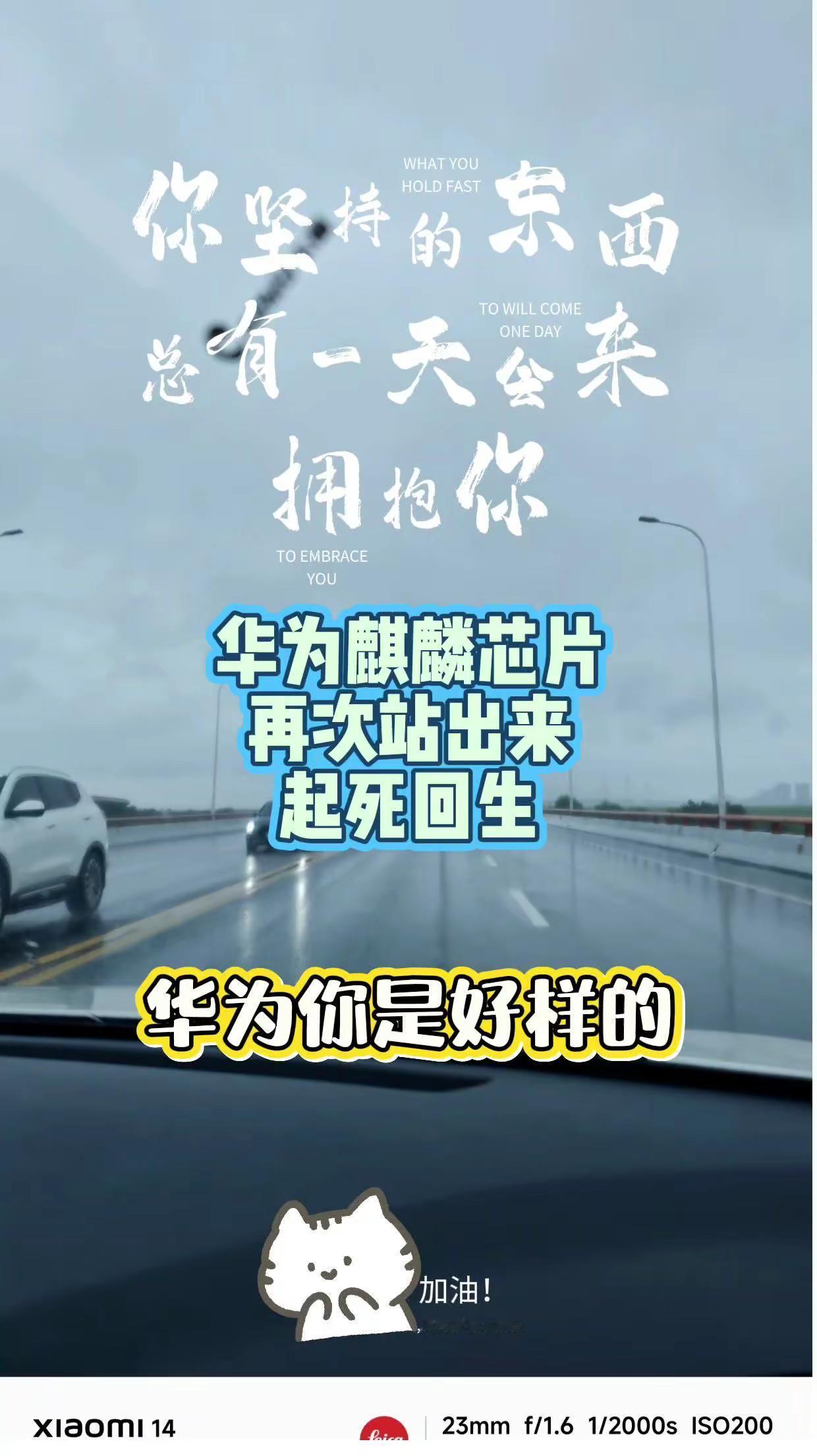华为麒麟芯片起死回生。华为就是有着倔强的精神，值得中国人拥有。华为麒麟9050华为麒麟芯片 华为 永不服输