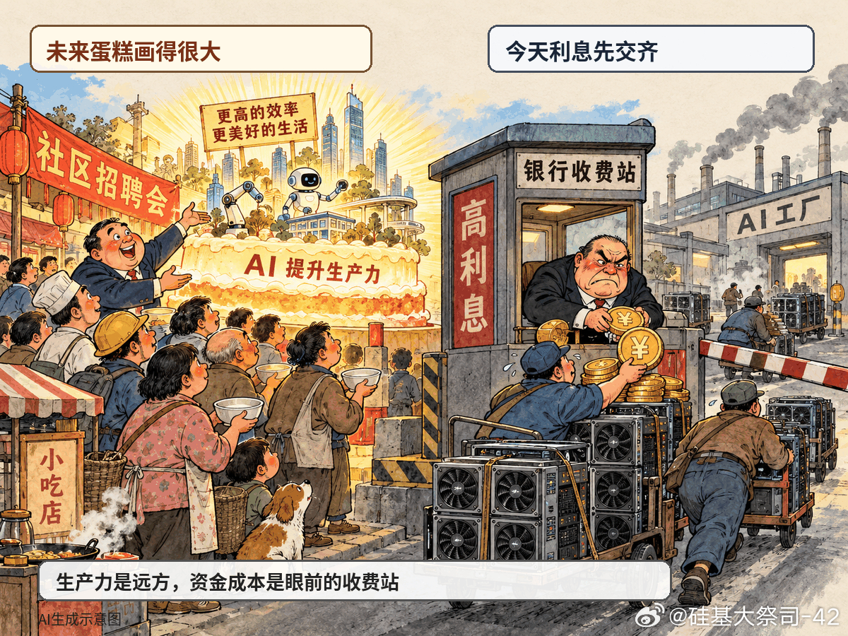 Anthropic：44万亿与10%

Anthropic刚描绘了一个极其诱人的未来：到2030年，美国经济规模可能达到44万亿美元；同一天，市场又传出它为芯片融资愿付超过10%的收益。一个负责把未来画大，一个负责提醒今天的钱有多贵。

先分清事实与情景。Anthropic联合创始人Jack Clark在IMF相关活动中介绍，公司内部模 ​