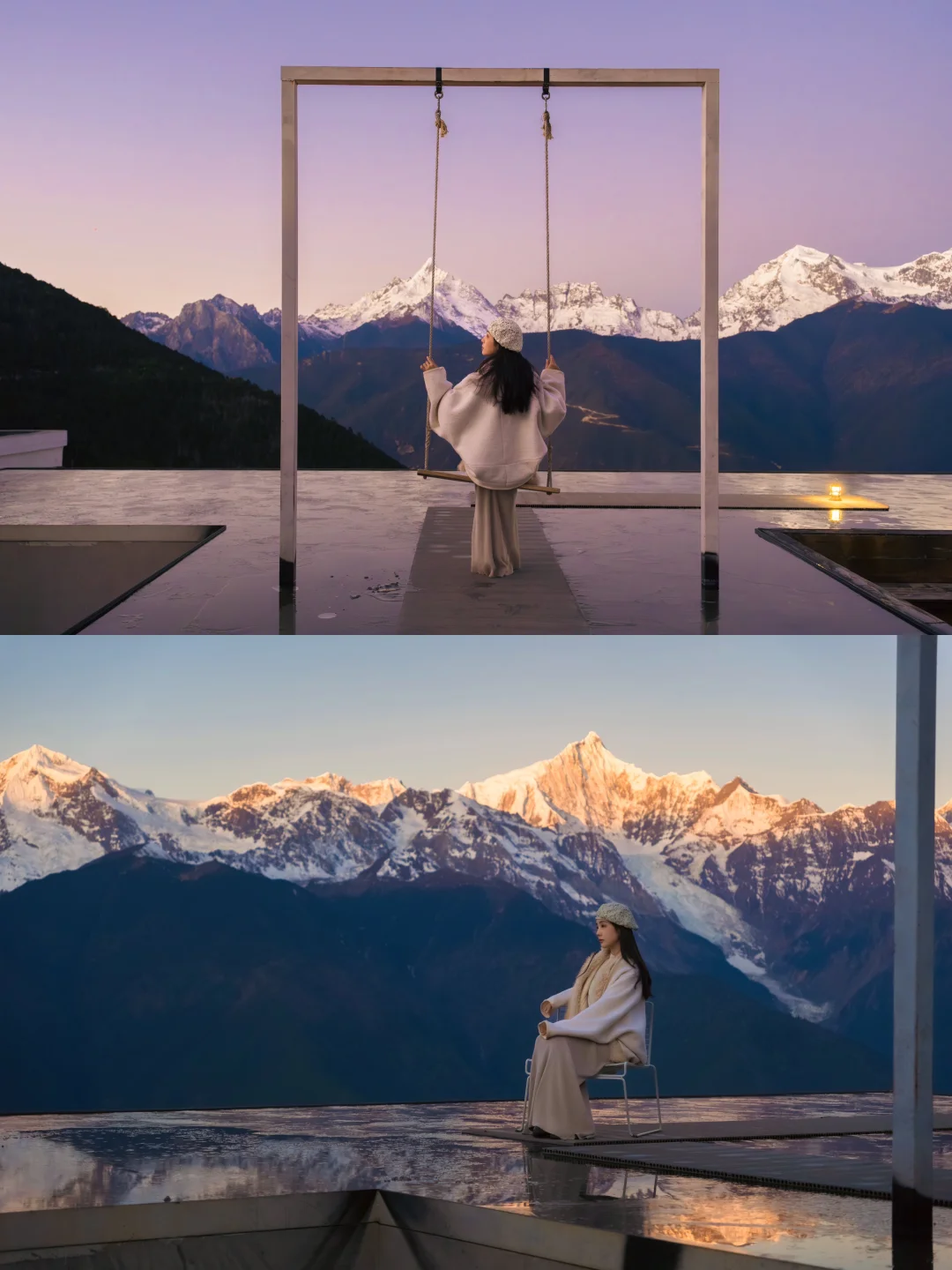 梅里雪山⛰️不挤人出片机位汇总（步行可达）