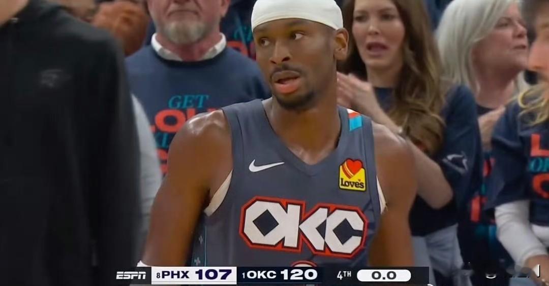 亚历山大不靠罚球也能砍下37分，雷霆2-0太阳！  亚历山大这场比赛直...