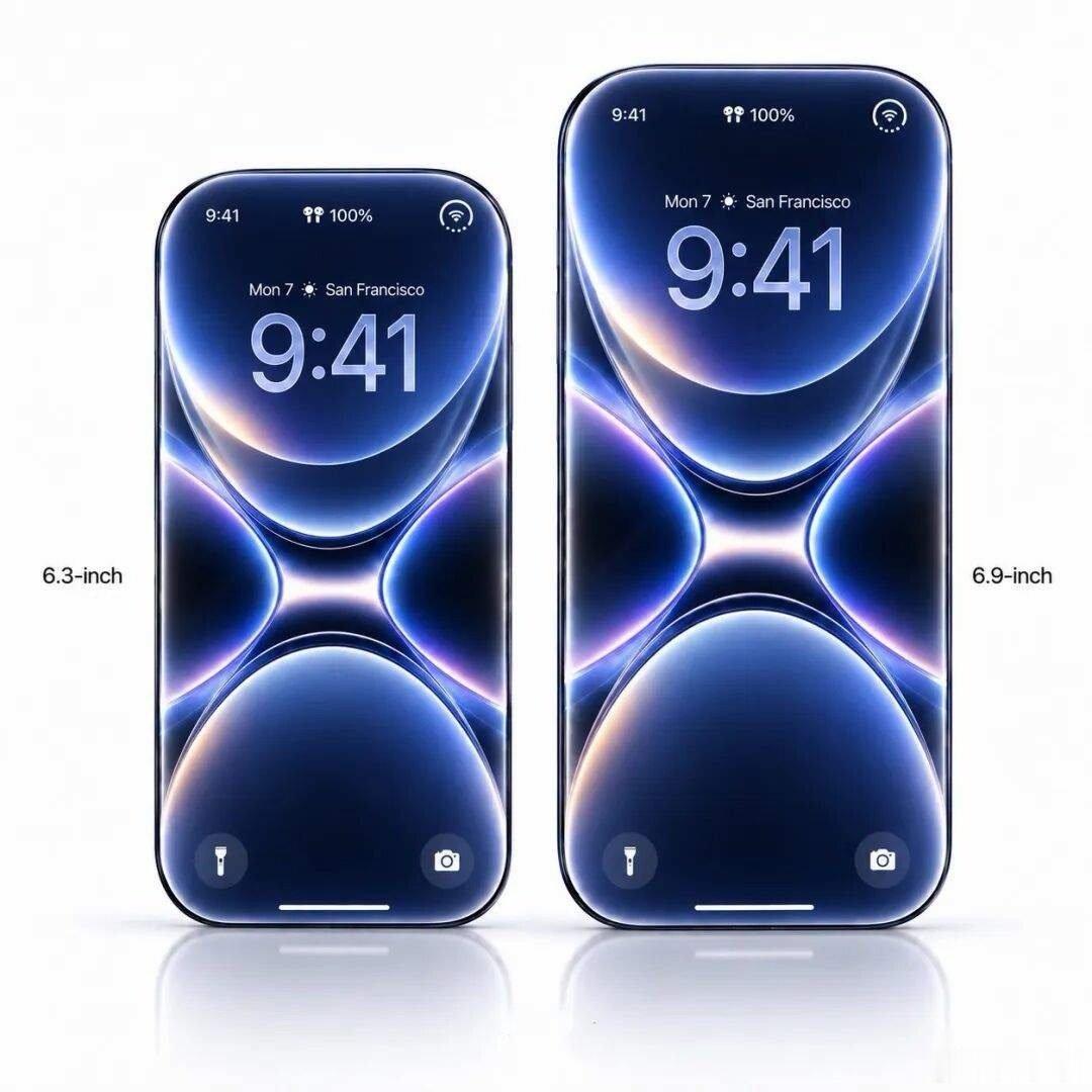 #iPhone20Pro配置曝光#跳过19直接上20，为了凑二十周年纪念日也是拼了。四曲面加小灵动岛，说白了就是真全面屏还没搞定，只能拿微曲玻璃玩视觉无边框。Pro Max物理6.96英寸硬喊7寸，买手机还得学数学。离2027年还早，现在看配置跟看期货一样，等真机出来再说。 ​