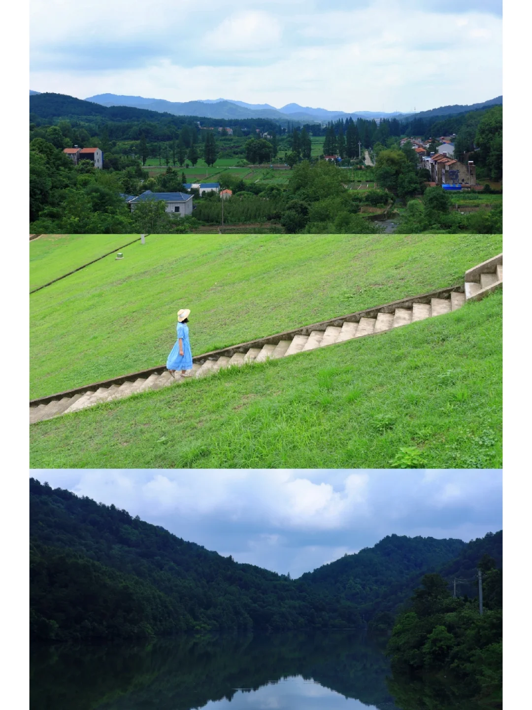 武汉2H山谷秘境❗️倚山听雨走进山水画里