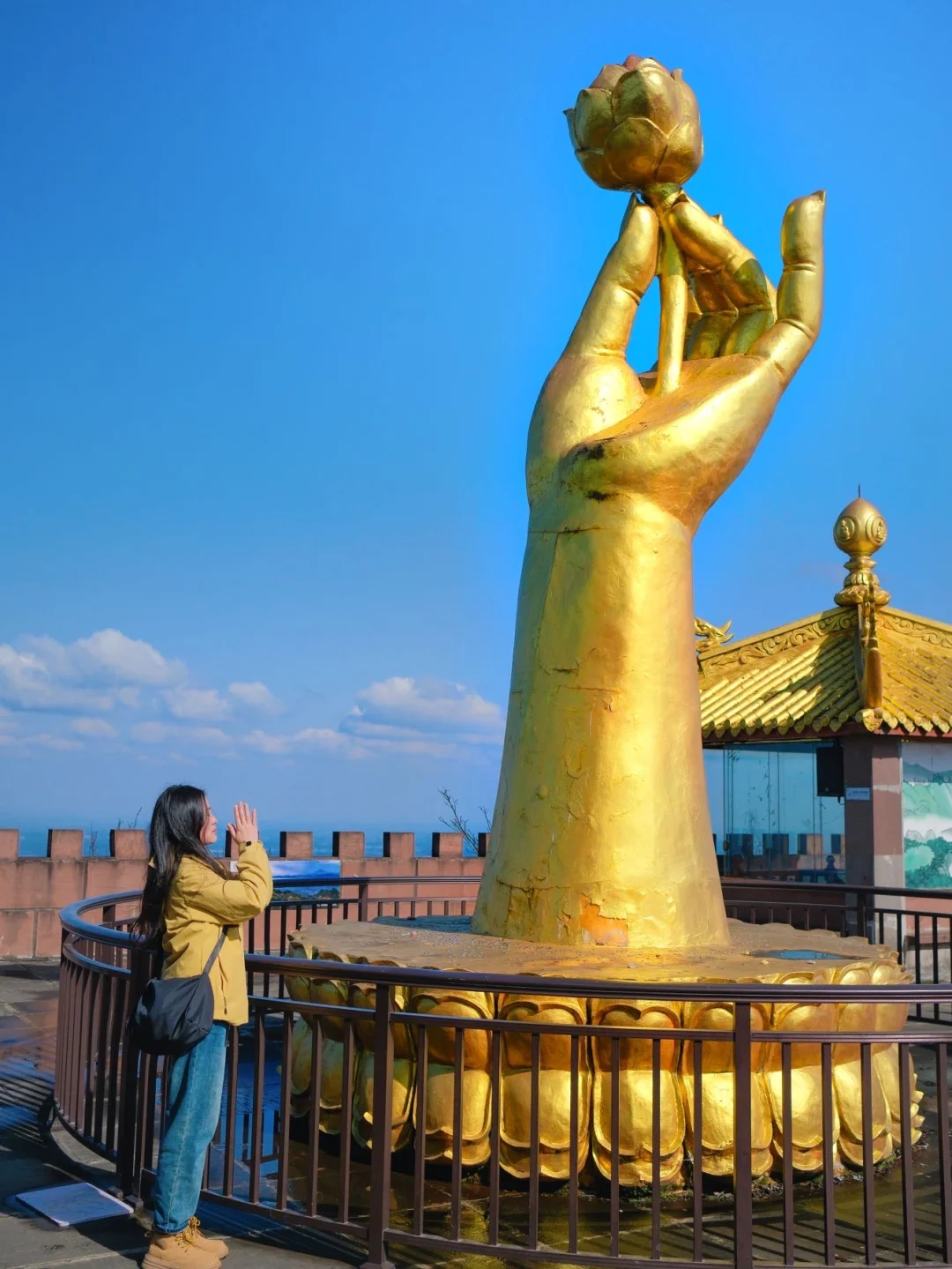 成都1.5h！看佛手云海！这条徒步路线有点意思