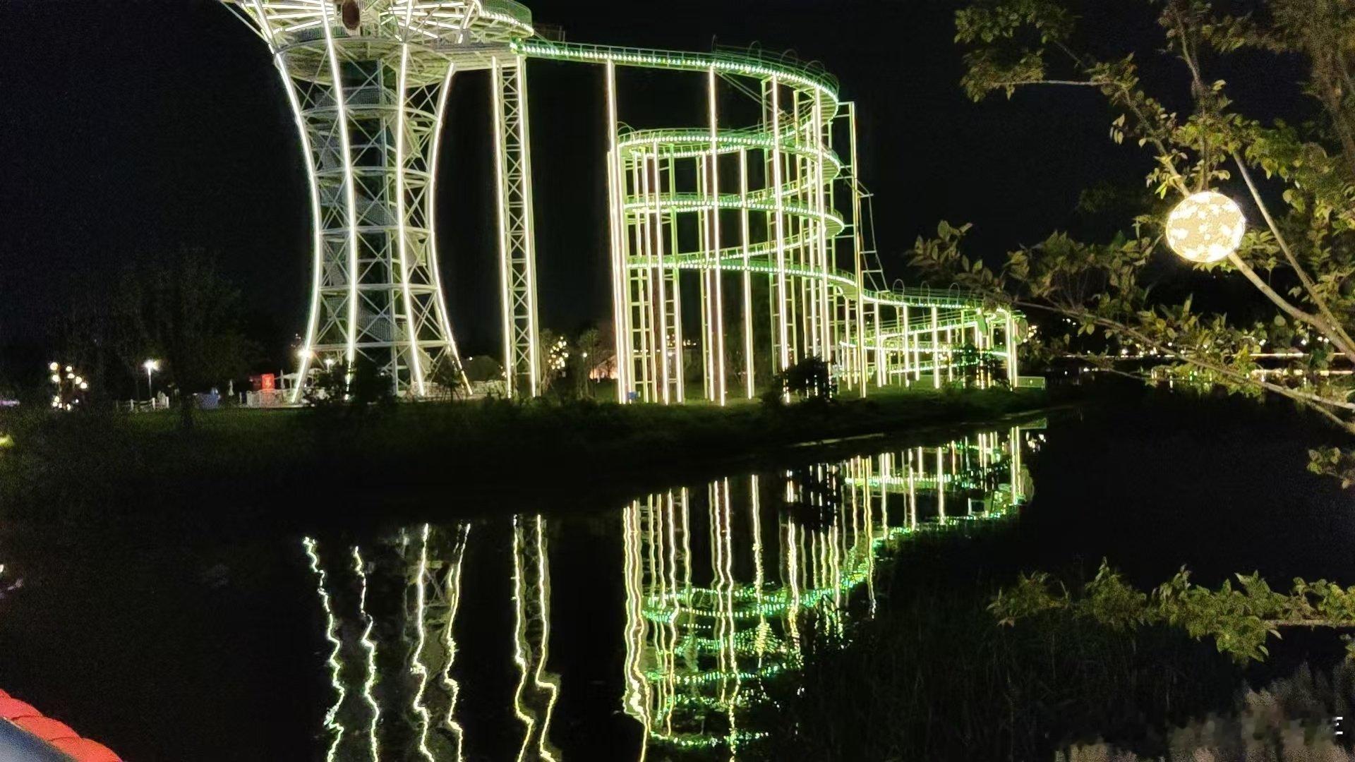 #荣耀RobotPhone #荣耀机器人手机 #揉脖Phone#城市夜景图片 ​