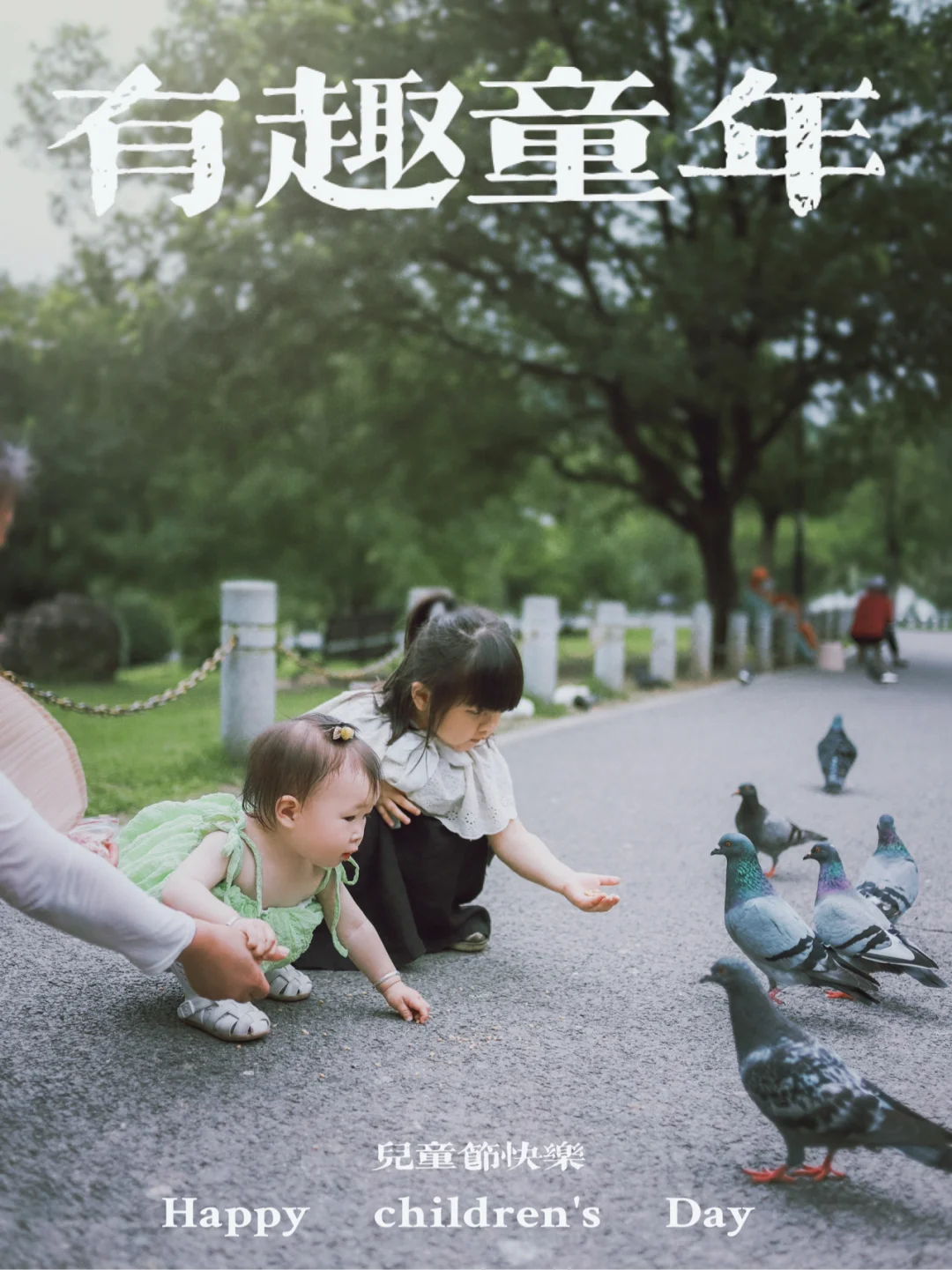 武汉遛娃宝藏地|森林公园居然有上千只鸽子~