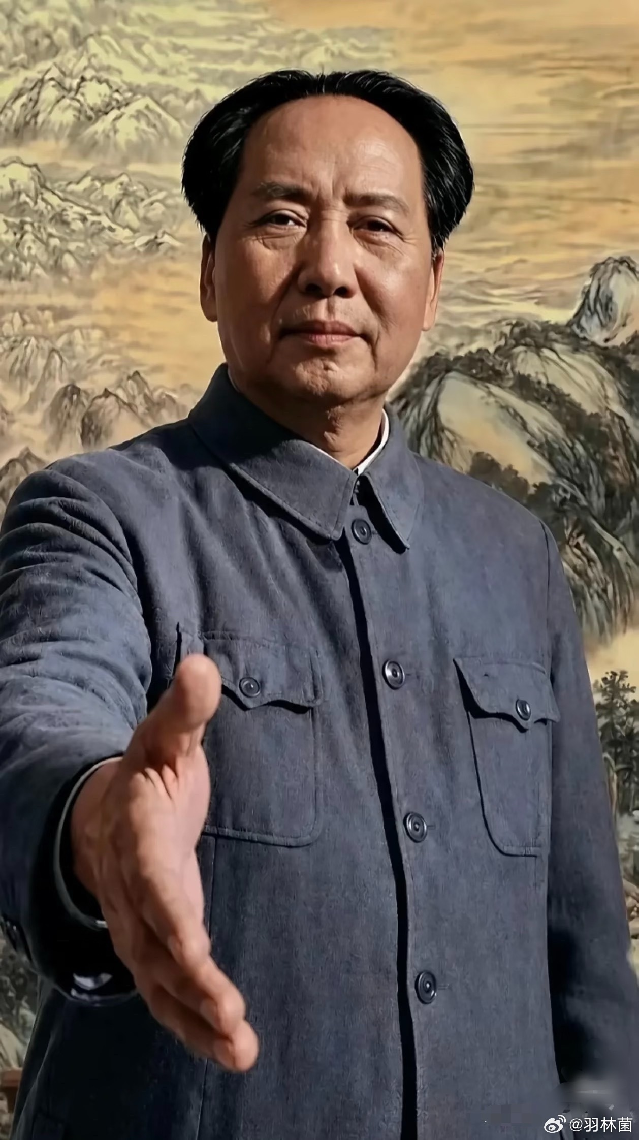 今天是毛泽东同志逝世50周年！今日之中国，如您所愿！缅怀！[泪] ​​​