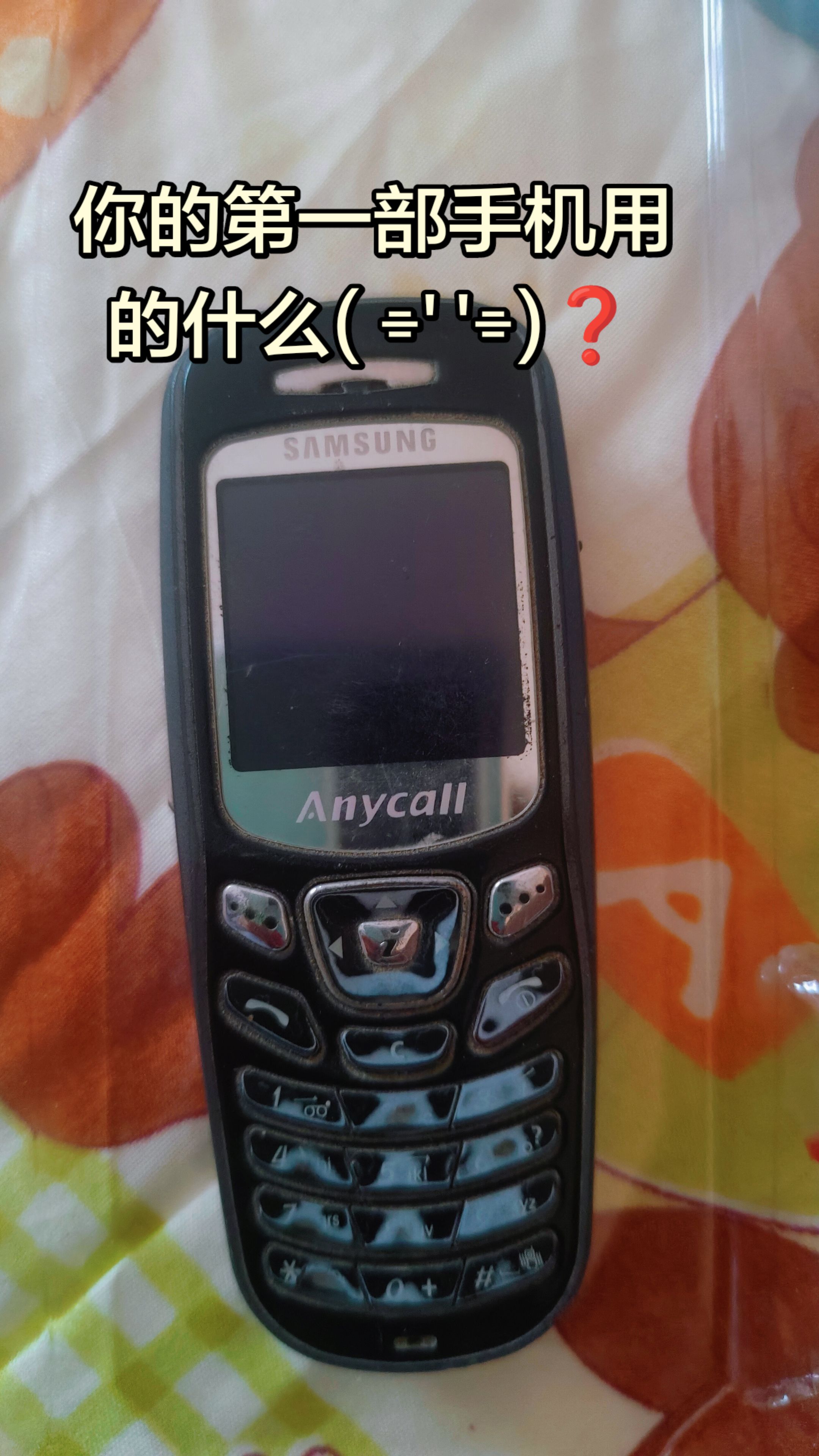 你的第一部手机是什么？
我的青春，就是这台三星Anycall C238。
当年揣在兜里，发短信、存电话本，
没有短视频，却能捧着玩好久。老手机收藏 三星Anycall C238 怀旧手机
