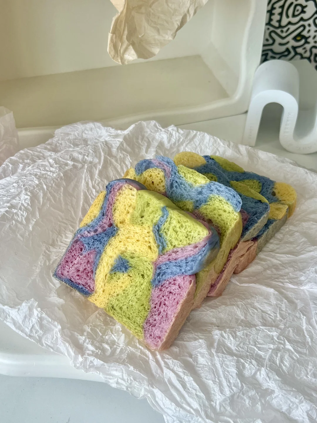 春天就应该吃这样的油画吐司！！！！