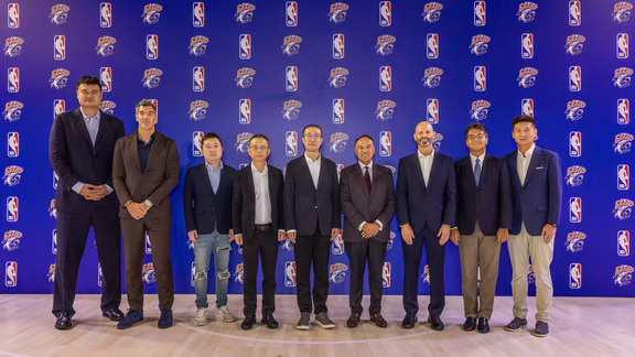 上海男篮“牵手”NBA中国