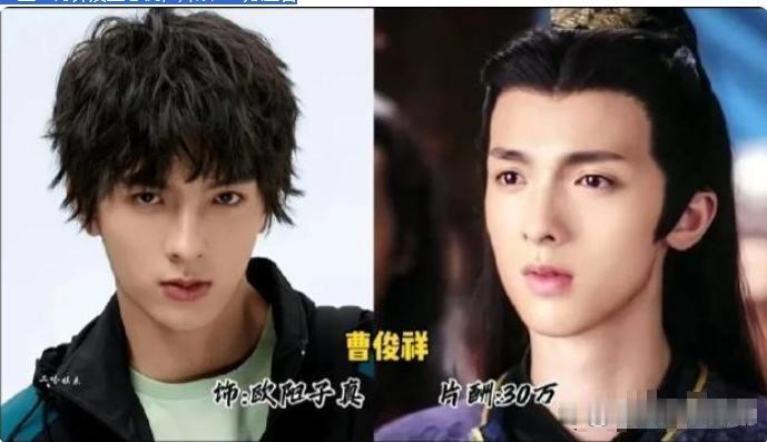 电视剧《陈情令》12位演员片酬对比 。

1曹俊祥饰演欧阳子真，片酬30万左右

2陈卓璇饰演阿筝，片酬60万左右；

3朱赞锦饰演金光瑶，片酬80万左右

4纪李饰演聂怀桑，片酬100万左右；

5于斌饰演温宁，片酬160万左右

6孟子义饰演温情，片酬180万左右；

7刘海宽饰演蓝曦臣，片酬200万左右

8宣璐饰演 ​