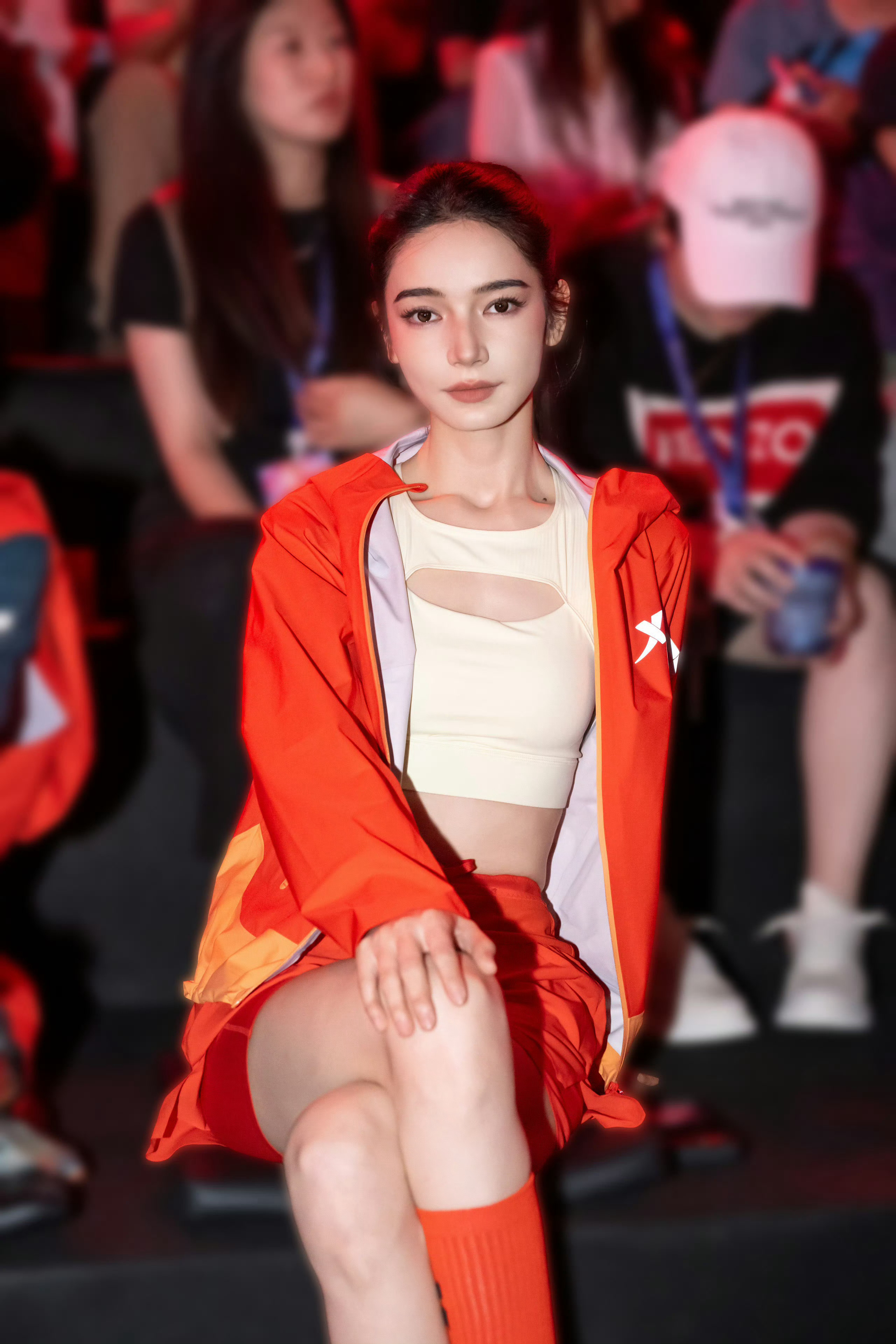 代斯 ❤️‍🔥 运动风酷girl #中国国际时装周# ​