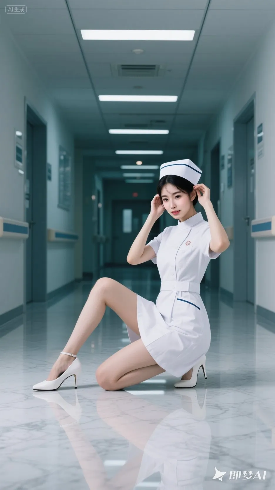 医院里的甜美护士可太有吸引力啦！湖南有位长发美女护士，在网上爆火。她皮...