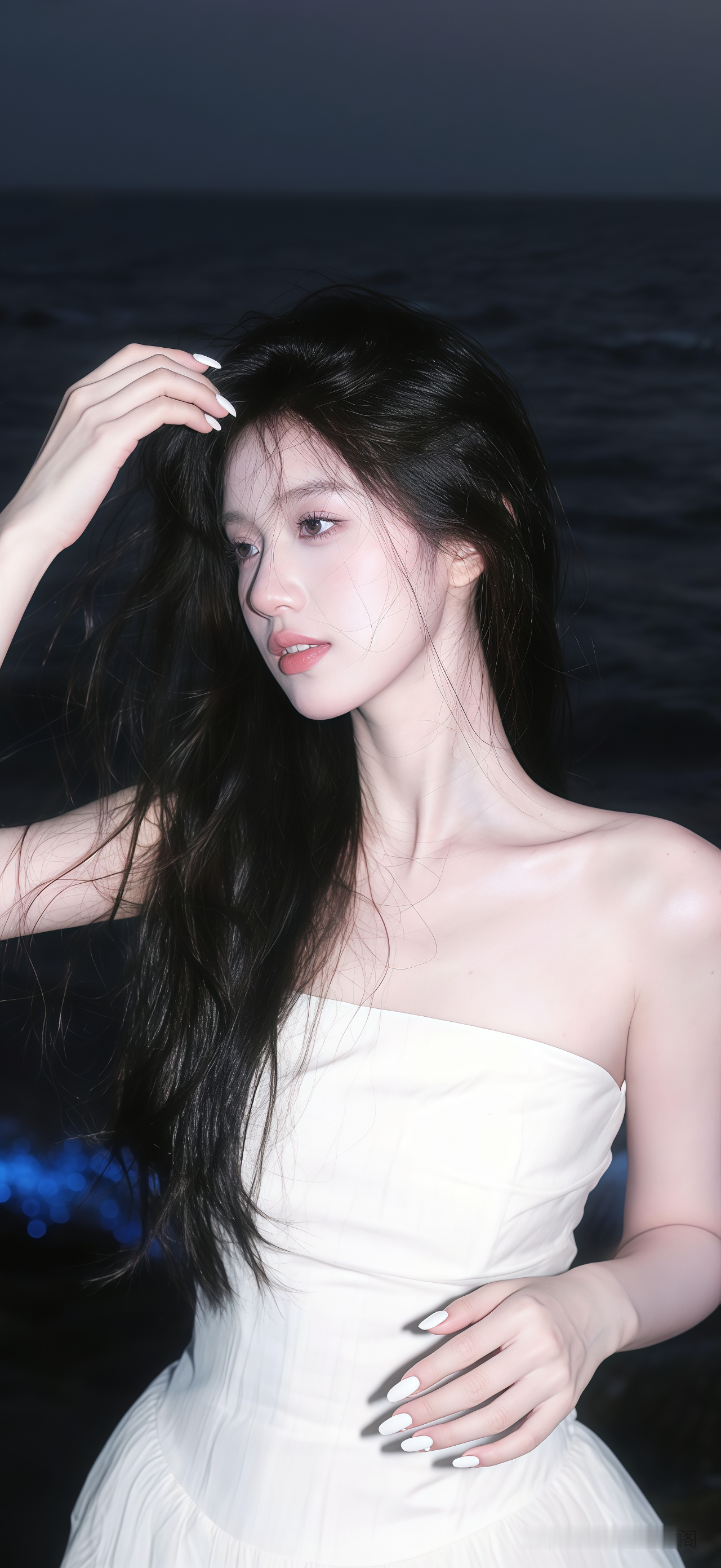 清新淡雅的美女