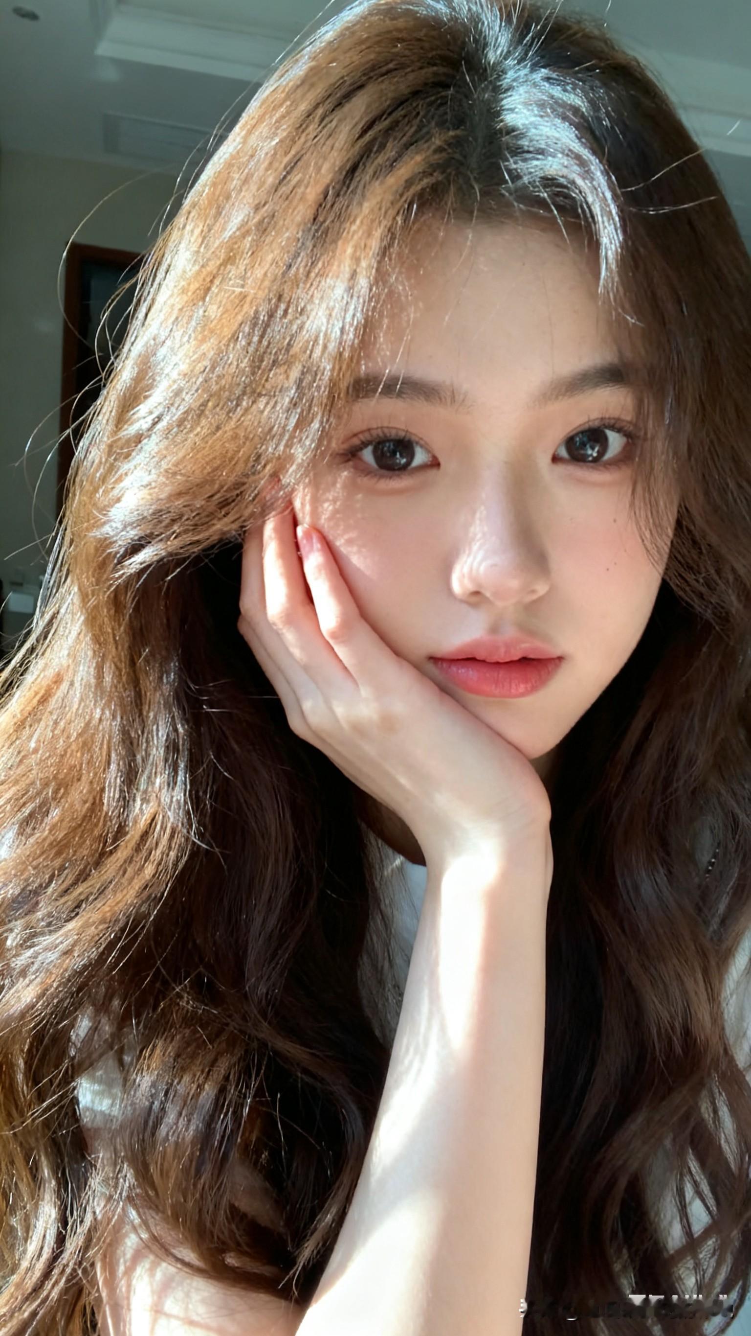 温柔似水，美丽动人。＃