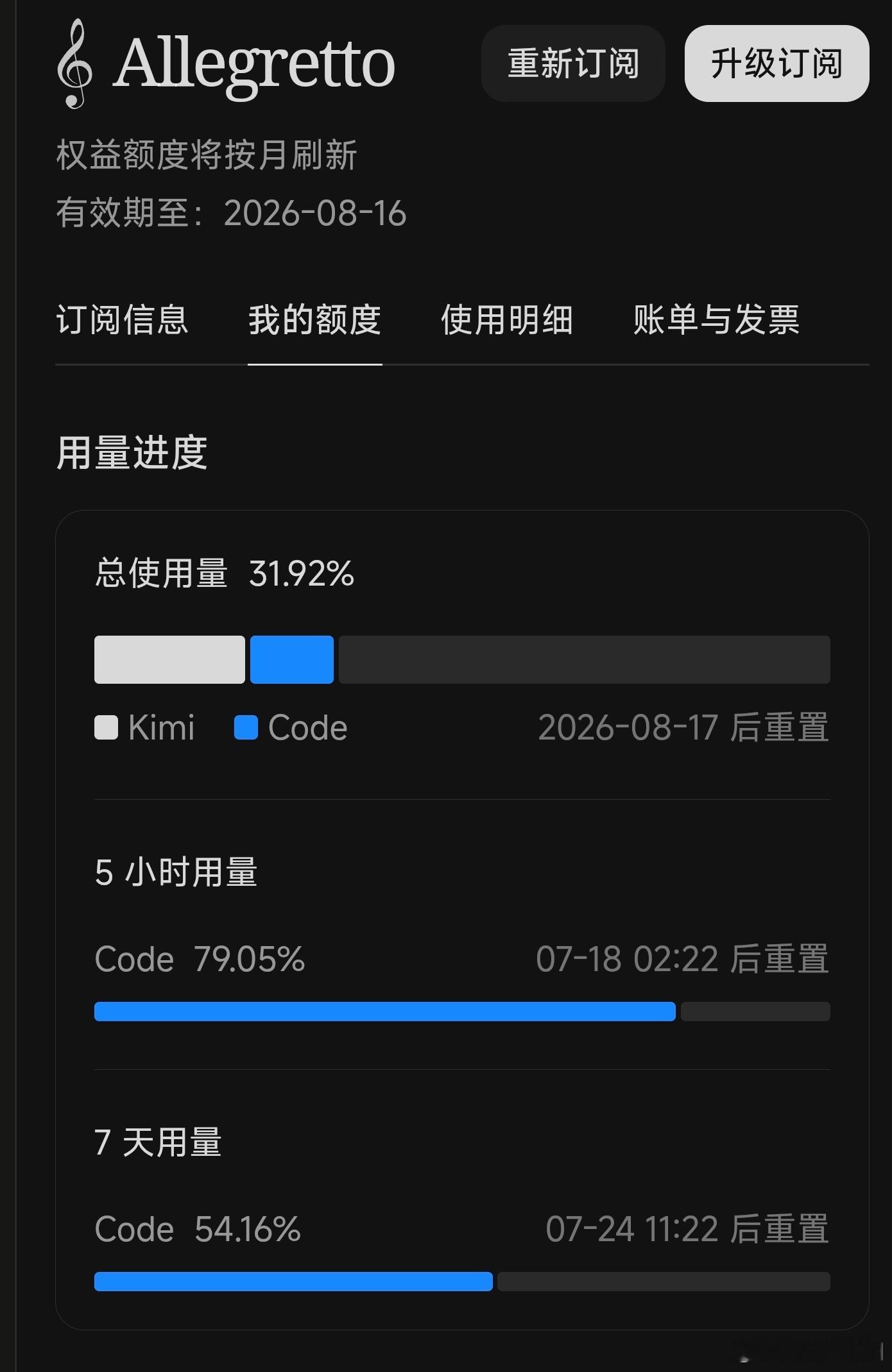 今天算是较高强度的用了下 kimi k3，基本上搞清楚它的套餐逻辑了...