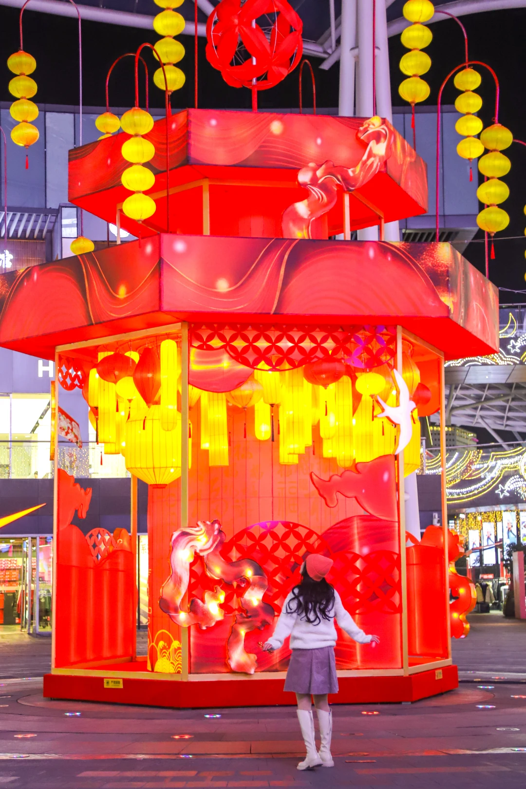 挖到宝啦❗青岛超有氛围感的花灯🧨🏮