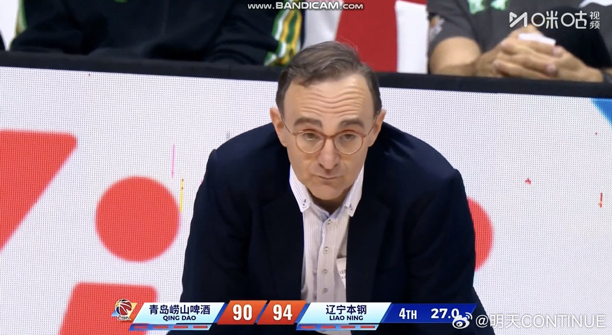 1分30秒、领先9分的这下就不该下段睿骐🤒

#CBA##青岛男篮vs辽宁男篮##辽宁男篮战胜青岛男篮# ​