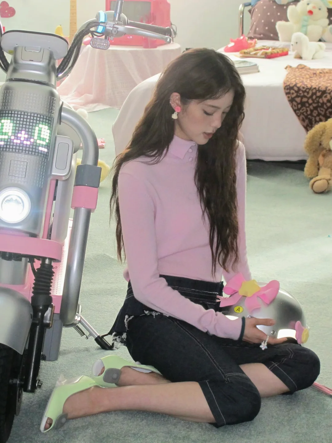 欧阳娜娜🎀甜酷少女复古氛围