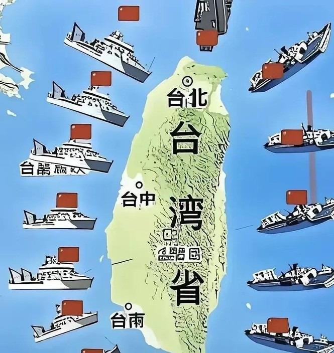 台海现在是什么画面？舰机贴着台岛走，海警在金门、马祖一线依法巡，不是秀，是主权在落地。
美国早年靠对台军售、官员窜访、联合军演搞“以台制华”，递刀不沾身。如今大陆把主导权攥手里了：演训常态化逼它每次表态都露底，海警执法把管辖实打实铺开，惠台政策精准给守法同胞、“台独”碰壁就反制，邦交国从二十几个掉到
