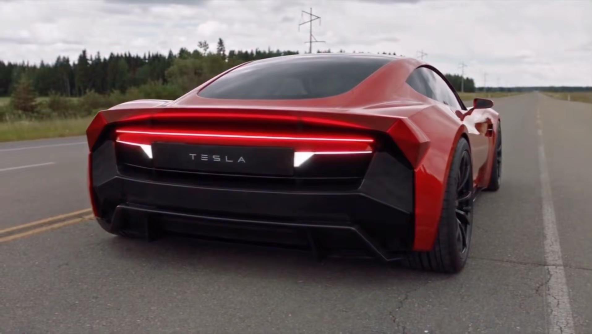 国产新能源准备好了吗？与Tesla roadster 2 地表强劲电动超跑，特斯拉Roadster2！零百1.9秒，极速突破400km/h，200度大电池，续航直接干到1000公里，三电机四驱，轮上扭矩10000牛米。更疯狂的，可选SpaceX冷气火箭推进套件！开启氮气喷射，零百跑进1.1秒，一脚油